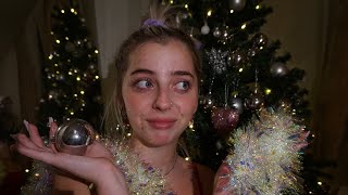 DECORATING MY XMAS TREE | vlogmas day 5