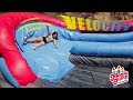 Velocity | U Curve Inflatable Water Slide | Magic Jump, Inc.