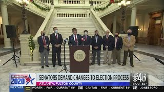 Senators demand changes to election process