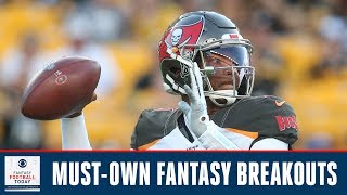 Absolute MUST-OWN fantasy breakout players in 2019  | Fantasy Football Today
