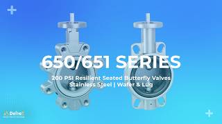 DeltaT 650/651 Series Butterfly Valve | Complete Feature & Benefit Breakdown