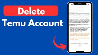 How to Delete Temu Account (Quick \u0026 Simple)