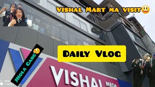 Day 4 volging | A fun day in college | Shopping at Vishal Mart & Salon Visit! 🎒🛍💇‍♀️