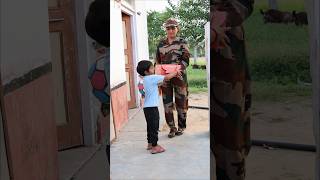 Indian Soldier 🇮🇳 Family Life, Maa or Beti Emotional video #shorts #viral #army #maa #trending