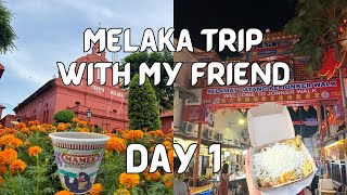 Exploring Melaka With My Friend! (Mamee House, Dutch Square, Jonker Street)