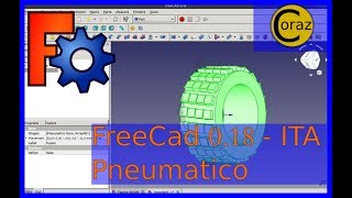 FreeCad 0.18 ITA - Tutorial #12 – Repliche costruiamo un pneumatico