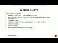 excelmrcog part 3 patient safety