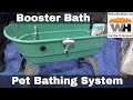 Booster Bath Elevated Pet Dog Bathing System | Weekend Handyman