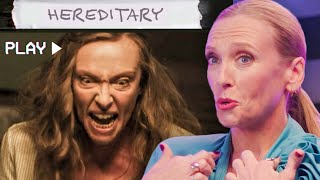 Toni Collette Rewatches Hereditary, Knives Out, The Sixth Sense & More | Vanity