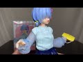 re ゼロから始める異世界生活プレシャスフィギュア　レムおでかけコーデver開封動画　precious figure rem prize figure taito re zero リゼロ