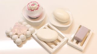 White porcelain soap dish using plate work 판작업으로 만든 비누받침대(백자 흙)