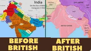 How did the British conquer India?/how the British established their rule in India