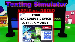 Roblox Texting Simulator Apple Vs Droid Videos 9tubetv - team apple quest roblox texting simulator