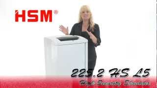 HSM 225.2 HS L5 High Security Shredder