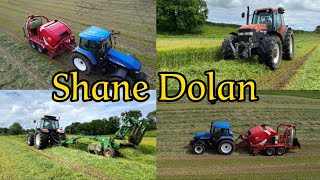 Mowing, baling, and wrapping wholecrop !!! Shane Dolan Plant&Agri
