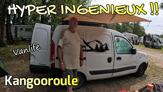 Christophe's Converted KANGOO 🦘 #vanlife