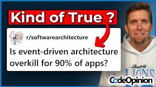 Stop using Event-Driven Architecture for your CRUD apps