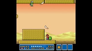 SMB3 - Boomerang Bro Air Jump Glitch + Mini Freerun