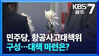 [이슈대담] 민주당, 항공사고대책위 구성…대책 마련은? / KBS  2025.01.02.