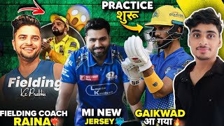 IPL 2025 - Raina New Fielding Coach For CSK, Gaikwad Start Practice in Camp, MI New Jersey, Cummins