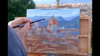 HOW TO MAKE PAINTINGS YOU LOVE | Plein Air Painting Demonstration