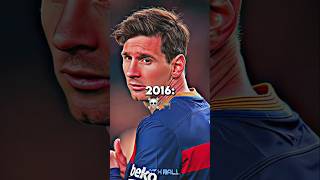 Lionel Messi Over Time ☠️🐐(2024-2009)#shorts #youtubeshorts #football