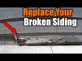 How To Replace Damaged Siding | THE HANDYMAN