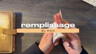 Remplissage du mois - enveloppes budget un max d'économies