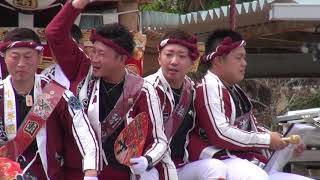 平成３０年　建水分神社祭礼　本宮（南河内・だんじり・河南・中・中村・神山・芹生谷・馬谷・建水分）