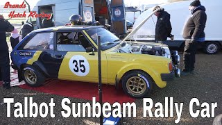 Brands Hatch Winter Rally Events 2023 Talbot Sunbeam Rally Car