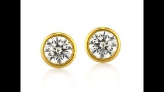 1.56ct Round Brilliant Cut Diamond Stud Earrings-Mark Broumand