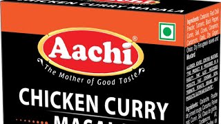 Aachi Chicken Masala - Easy Chicken Curry For Bachelors ❤️❤️❤️