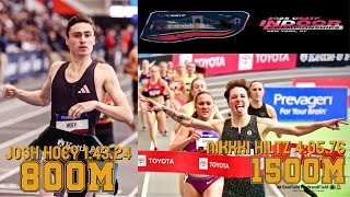 USATF Indoor Championships 2025  | Men's 800M Final \u0026 Women's 1500M Final | BenFieldTrackandField 📺🔔