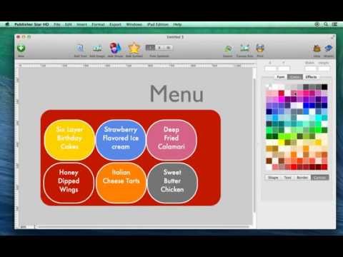 How to change design canvas background color using Publisher Star for Mac How to change design canvas background color using Publisher Star for Mac
