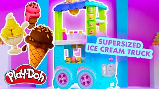How to Make the Play-Doh Ultimate Ice Cream Truck🍦Play-Doh Supersized Ice Cream Truck
