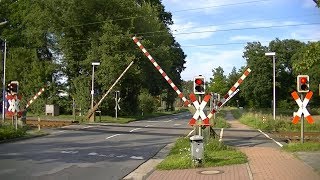 Spoorwegovergang Reckenfeld (D) // Railroad crossing // Bahnübergang