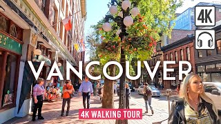 Vancouver 4K Walking Tour (Canada) - Captions & Immersive Sound [4K Ultra HD/60fps]