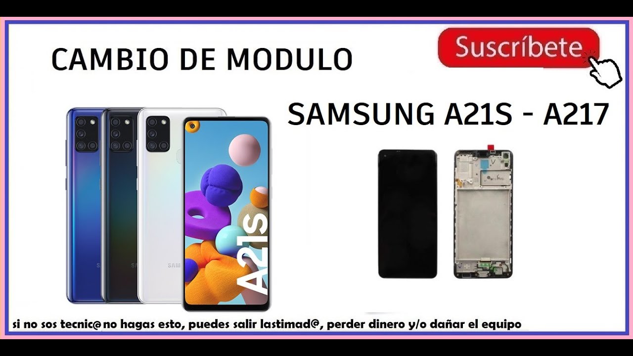 📲 Cambio De Modulo Samsung A21s #sanmar Como Desmontar Y Cambiar La ...