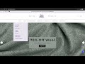 fabric mart s new website features explore the shop tab desktop version