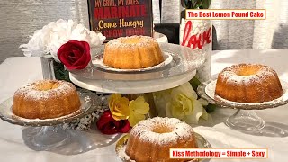 HOW TO MAKE THE BEST MINI LEMON POUND CAKE FOR A BBQ