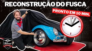 Imersão TOTAL! 😱 Restauração do FUSCA 1967 MIAMI BLUE 💎 TODOS os PROCESSOS na INTEGRA!! 🔥