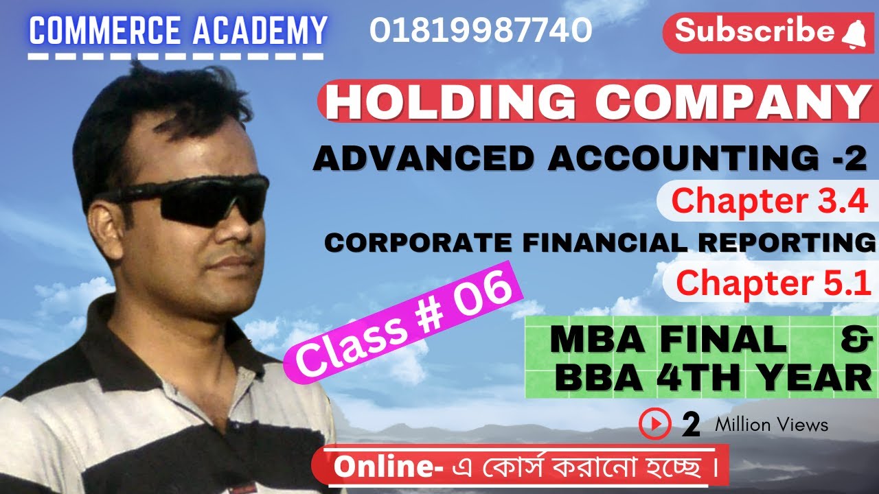 Advanced Accounting 2 Chapter 4 Class 6 | Double Account System ...