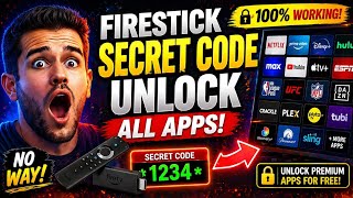 Firestick Secret Codes 2026 🔥 Unlock Hidden Streaming Apps on Fire TV (100% Working)