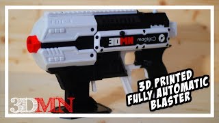 The Most Insane 3D Printed Fully Automatic Nerf Blaster EVER! - Project FDL-3