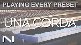 🎹 Una Corda Demo | Native Instruments | Playing Every Preset #unacorda #nativeinstruments