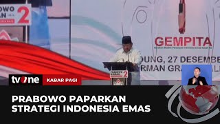 Prabowo Bertekad Lanjutkan Pemerintahan Jokowi dan SBY | Kabar Pagi tvOne