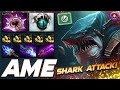 Ame Slark Shark Attack Action - Dota 2 Pro Gameplay [Watch & Learn]