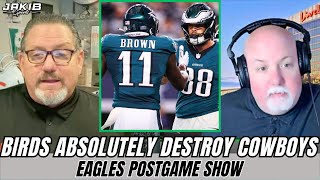 Eagles DOMINATE The Trash Cowboys! John McMullen \u0026 Dan Sileo REACT After BIG WIN!