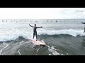 2025年1月4日（土）湘南 鵠沼 サーフィン surfing 空撮 ドローン drone