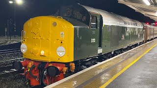 40013 ‘Andania’ Test Run \u0026 St David’s Day Welsh Marches Express Rail Tour. Great Departure @Chester